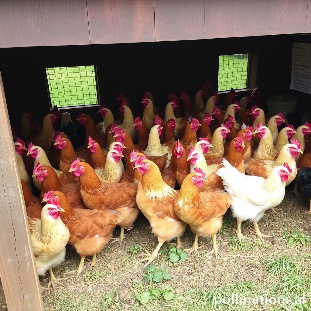 How Many Chickens Can Fit In A 8X8 Coop?